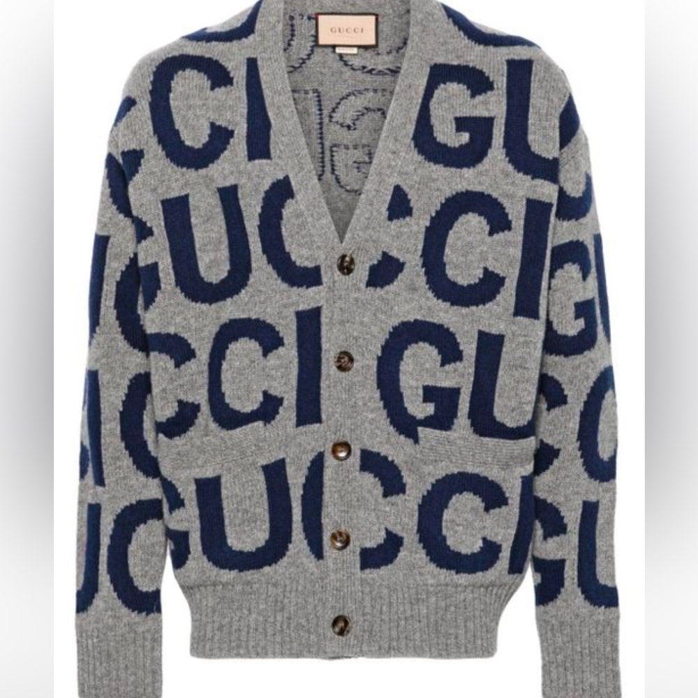 Men’s Gucci Logo cardigan